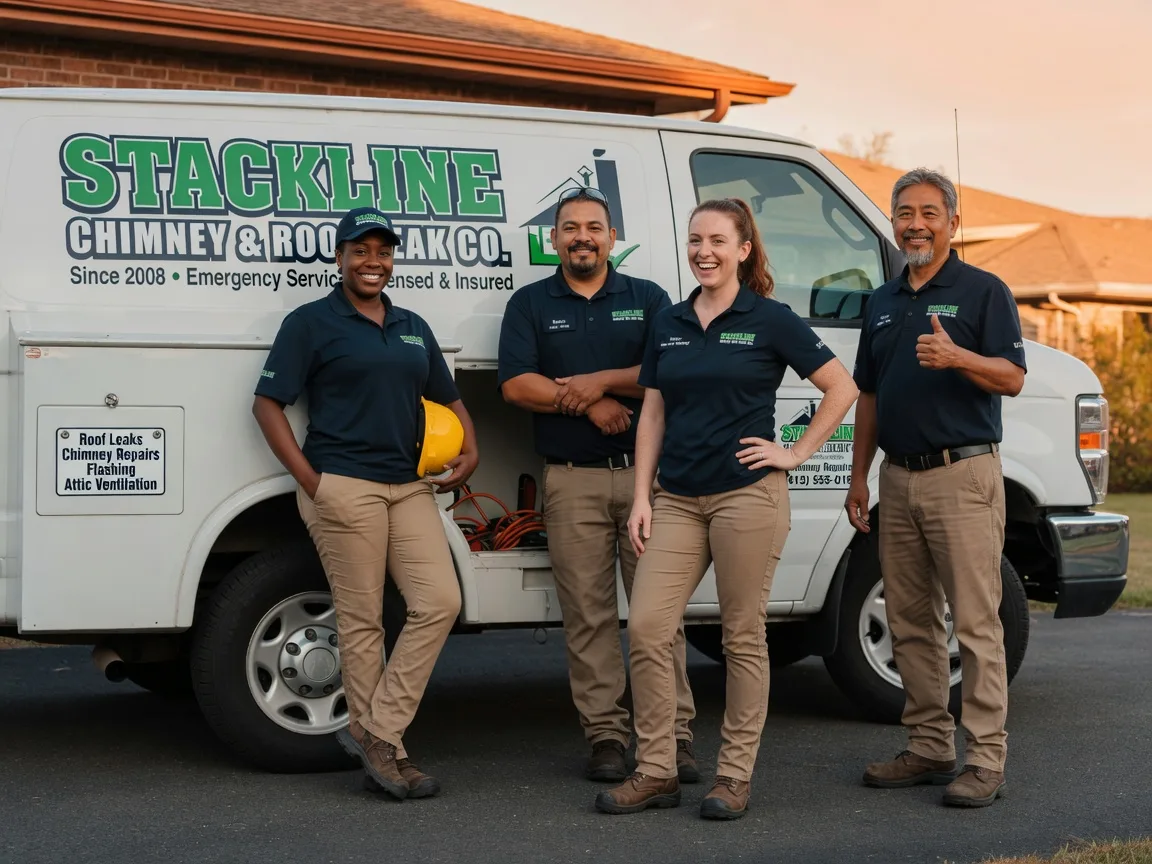 Chimney flashing repair company in Whiteside, TN